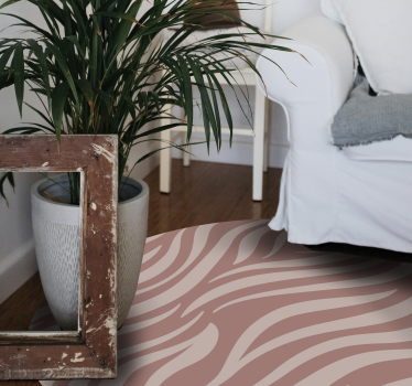 Tapis vinyle animal rayures zébrées élégantes - TenStickers
