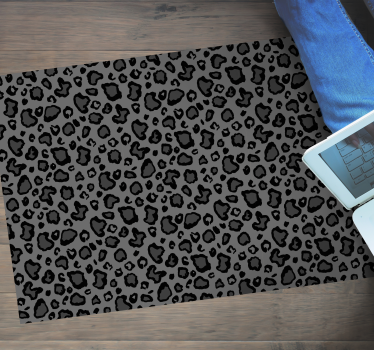 Tapis vinyle animal style imprimé léopard - TenStickers