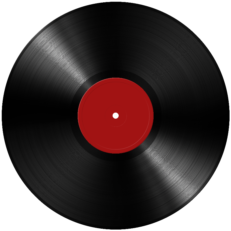 Tapis vinyle salle a manger gros disque vinyle - TenStickers