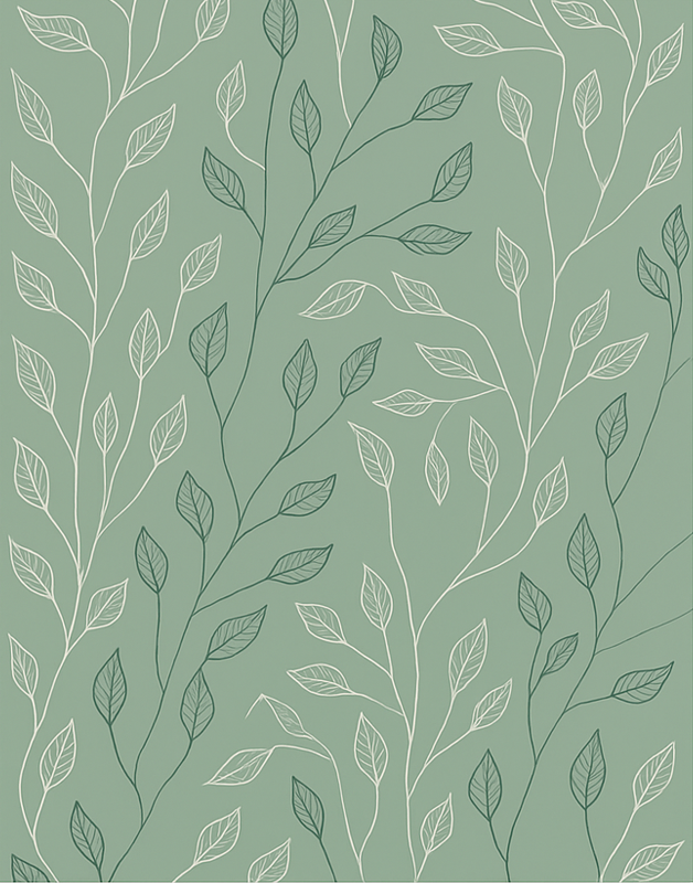 Tapis vinyle salle a manger superposition botanique propre - TenStickers