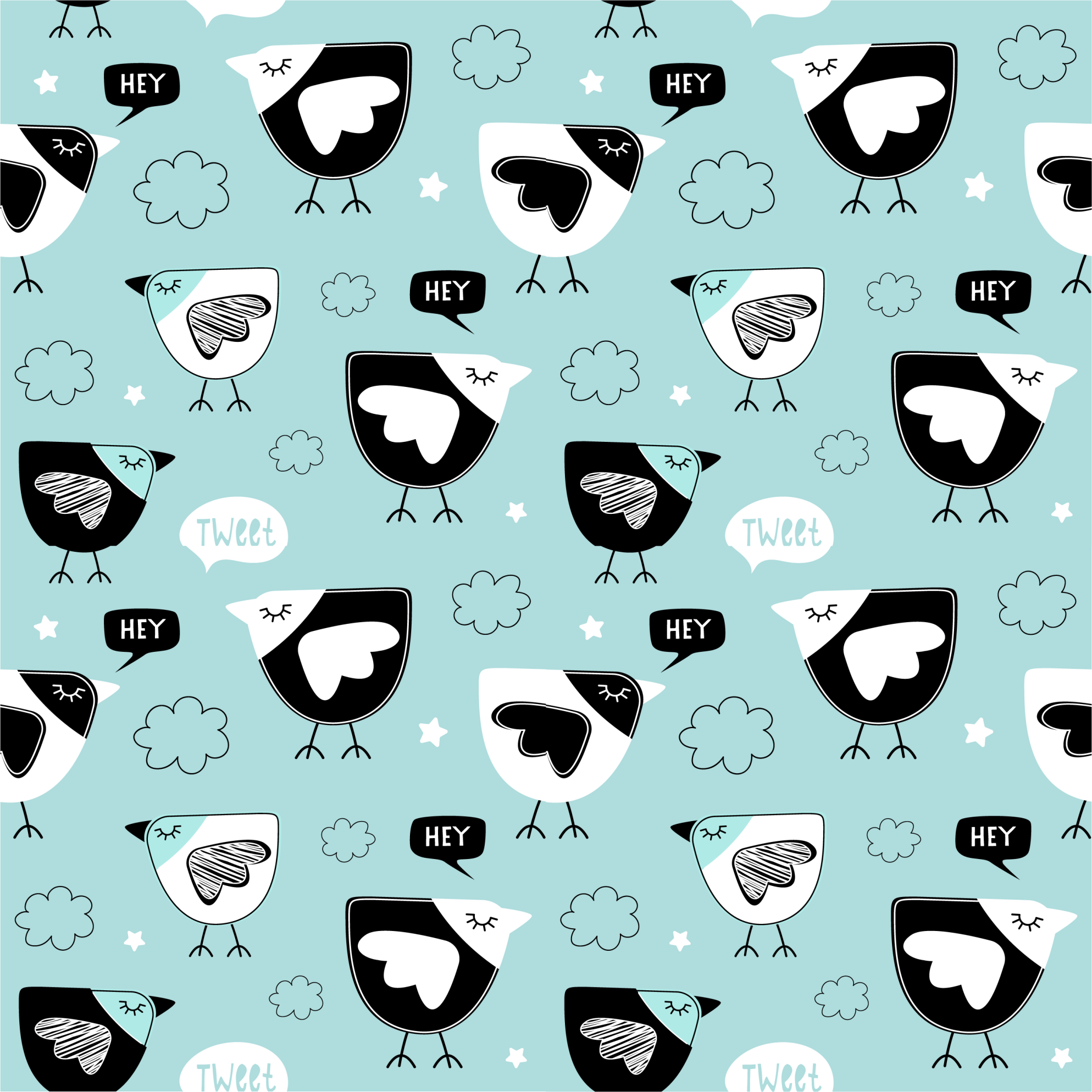 Tapis vinyle animal motif poule noire - TenStickers