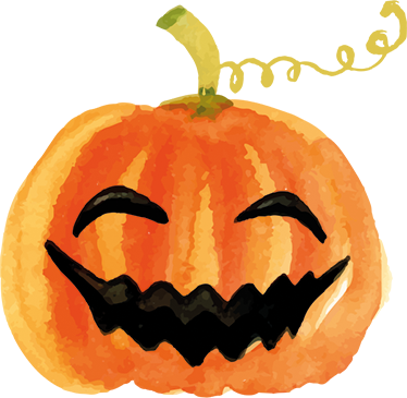 Tapis vinyle halloween citrouille joyeuse - TenStickers