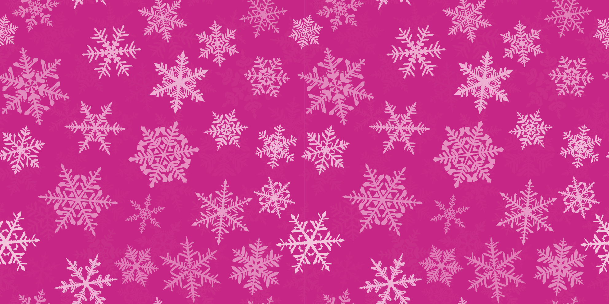 Tapis vinyle noël motif flocon de neige - TenStickers