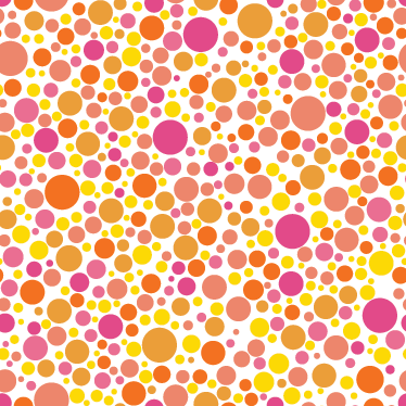 Tapis vinyle salle a manger bulles chaudes - TenStickers
