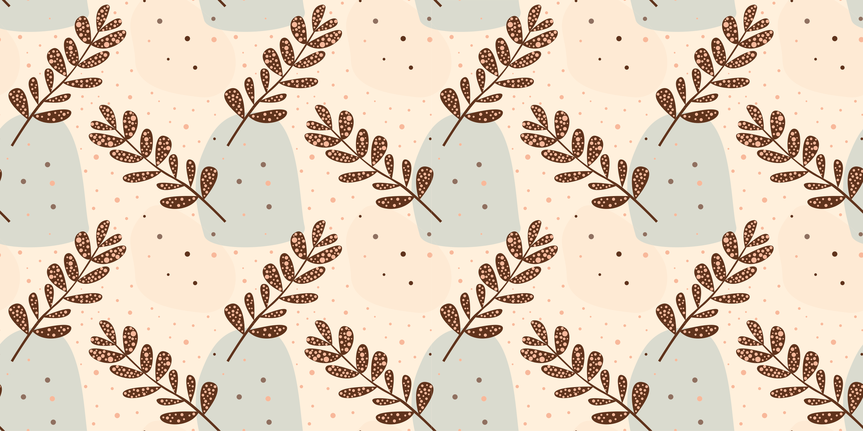 Tapis vinyle fleurs et plantes nuances pastel - TenStickers