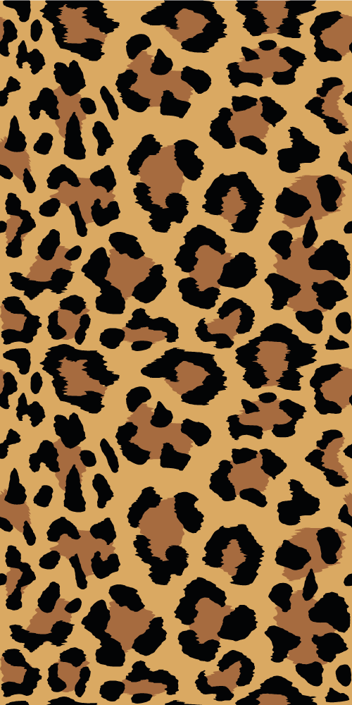 Tapis vinyle animal imprimé panthère - TenStickers
