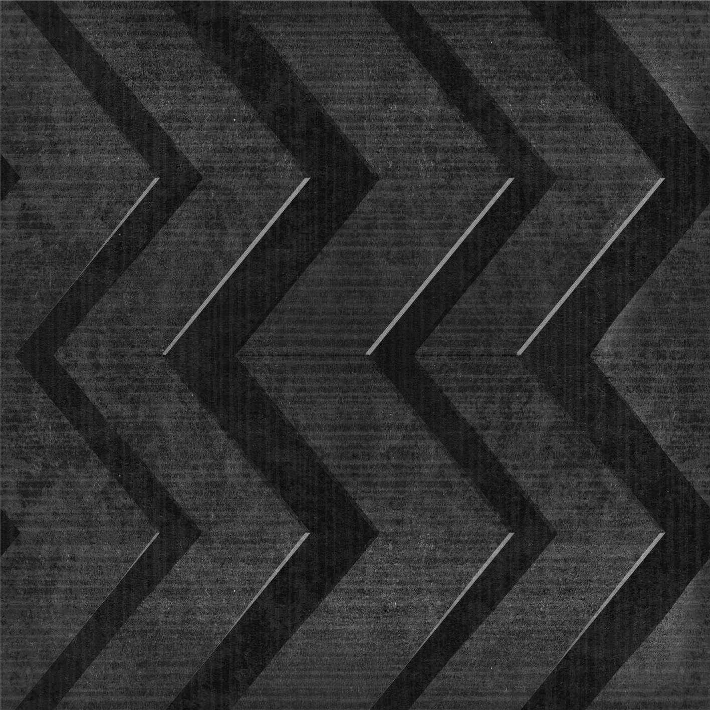 Tapis vinyle chambre rayures acier noir - TenStickers