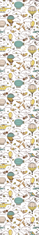Tapis vinyle chambre assortiment de véhicules - TenStickers