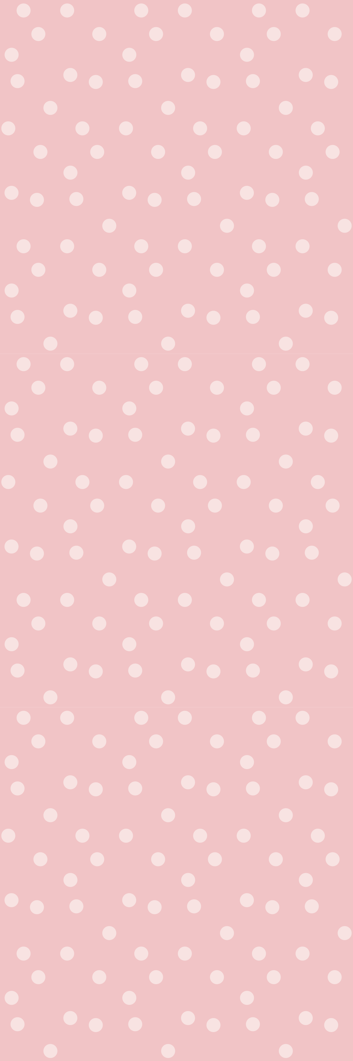 Tapis vinyle chambre fond à pois pastel doux - TenStickers