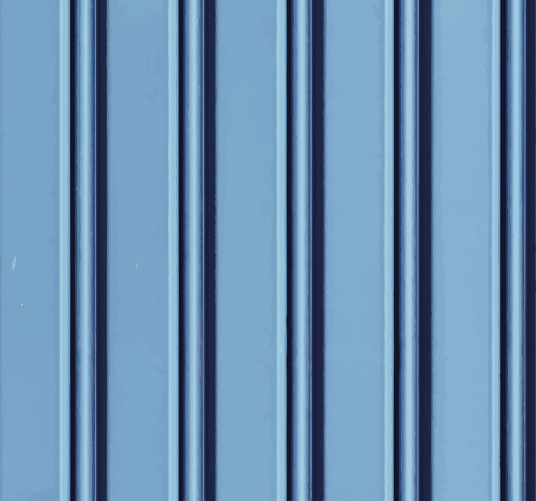 Tapis vinyle chambre rayures bleu clair verticales - TenStickers