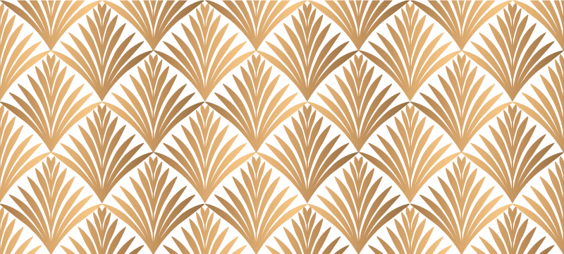 Tapis vinyle géométrique motif géométrique - TenStickers