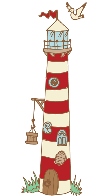 Tapis vinyle pour enfants design phare - TenStickers