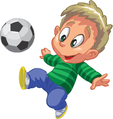 Tapis vinyle jeux enfant en pleine action - TenStickers