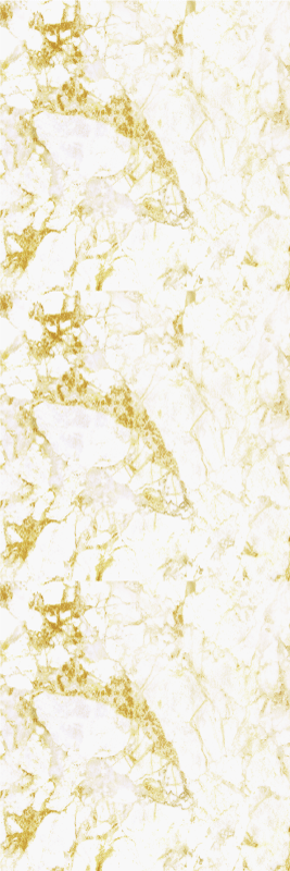 Tapis vinyle salle de bain texture marbre onyx beige - TenStickers