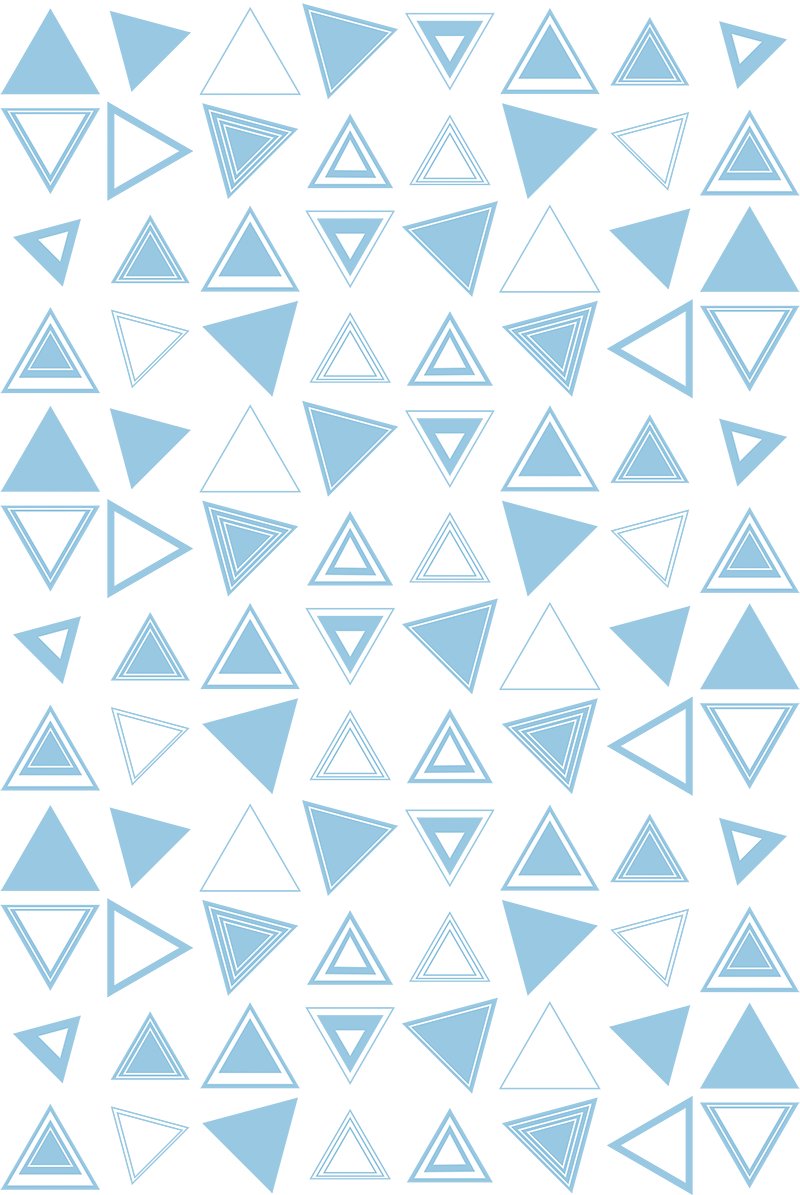 Tapis vinyle salle de bain adhésif triangle - TenStickers