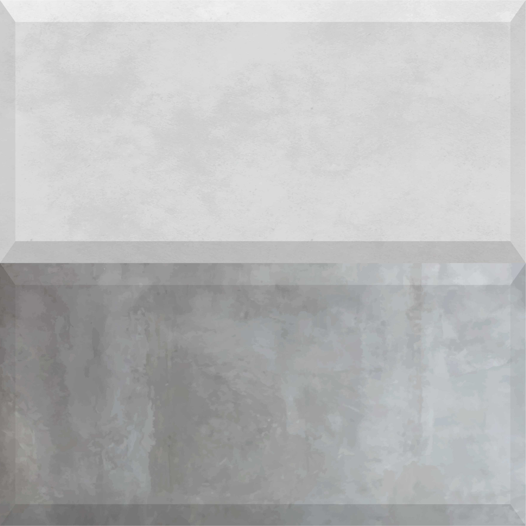 Tapis vinyle salle de bain effet carrelage ciment - TenStickers