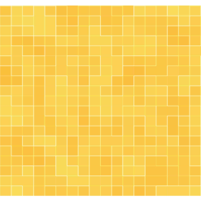 Tapis vinyle cuisine mosaïque dorée détaillée - TenStickers