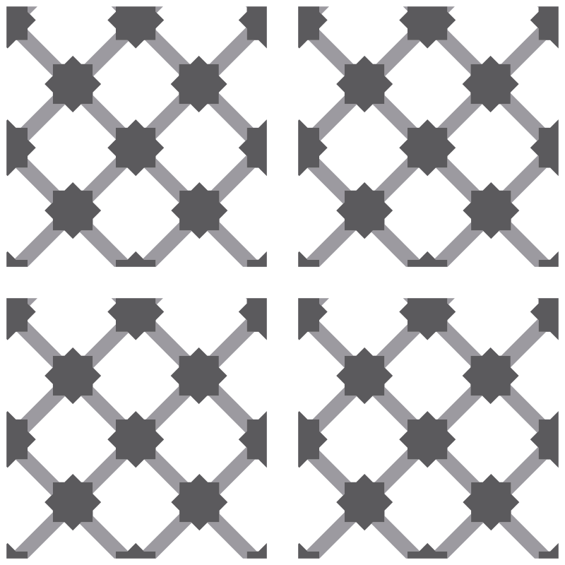 Tapis vinyle cuisine autocollant carreaux portugais rétro - TenStickers