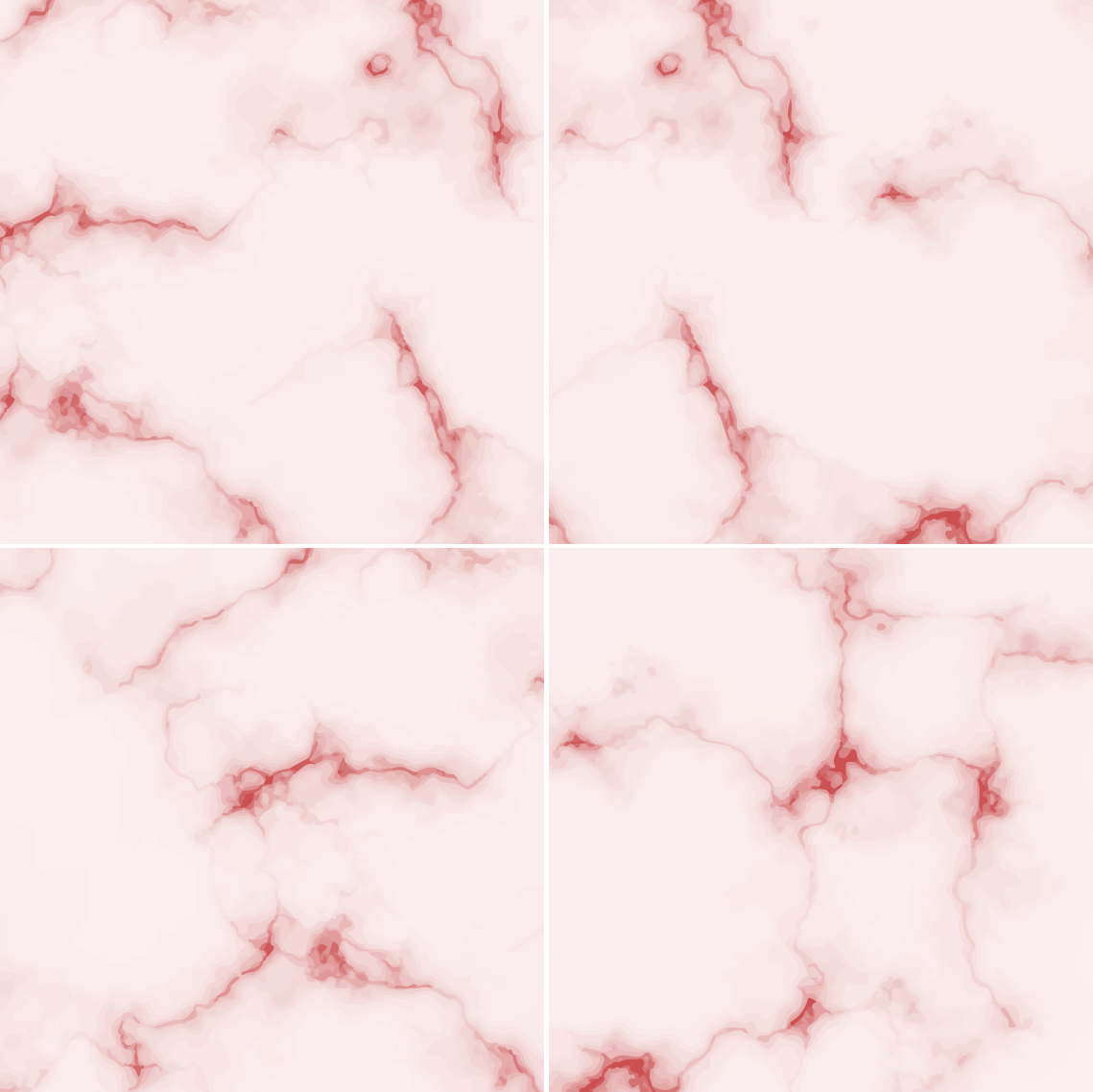 Tapis vinyle cuisine stickers carreaux marbrés - TenStickers