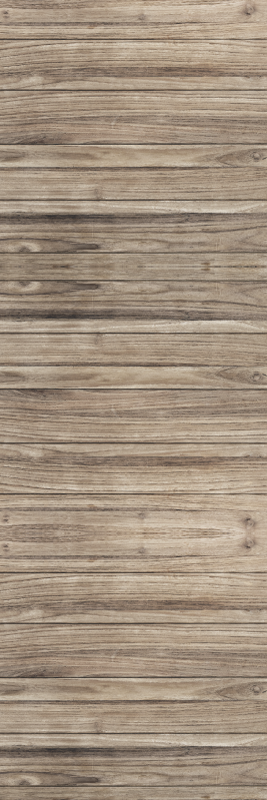 Tapis vinyle bureau planches en bois gris rustique - TenStickers