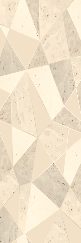 Tapis vinyle bureau triangles dorés 3d - TenStickers