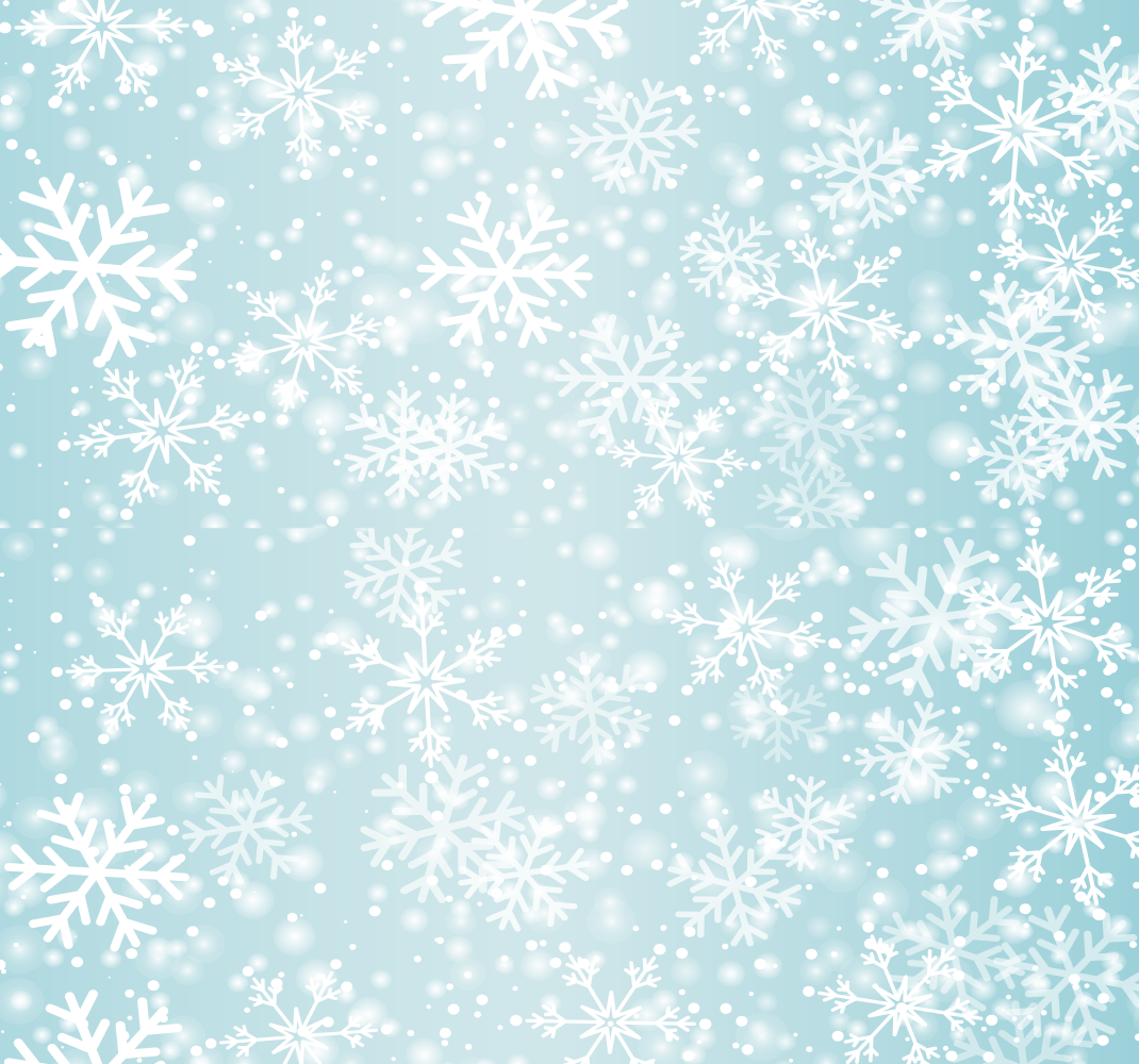 Tapis vinyle chambre chute de neige - TenStickers