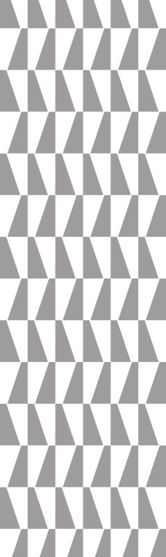Tapis vinyle nordique triangles gris - TenStickers