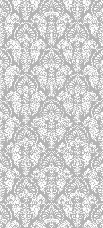 Tapis vinyle vintage style damassé sans joint - TenStickers