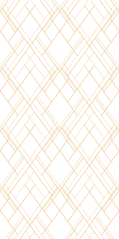 Tapis vinyle design moderne lignes irrégulières dorées - TenStickers