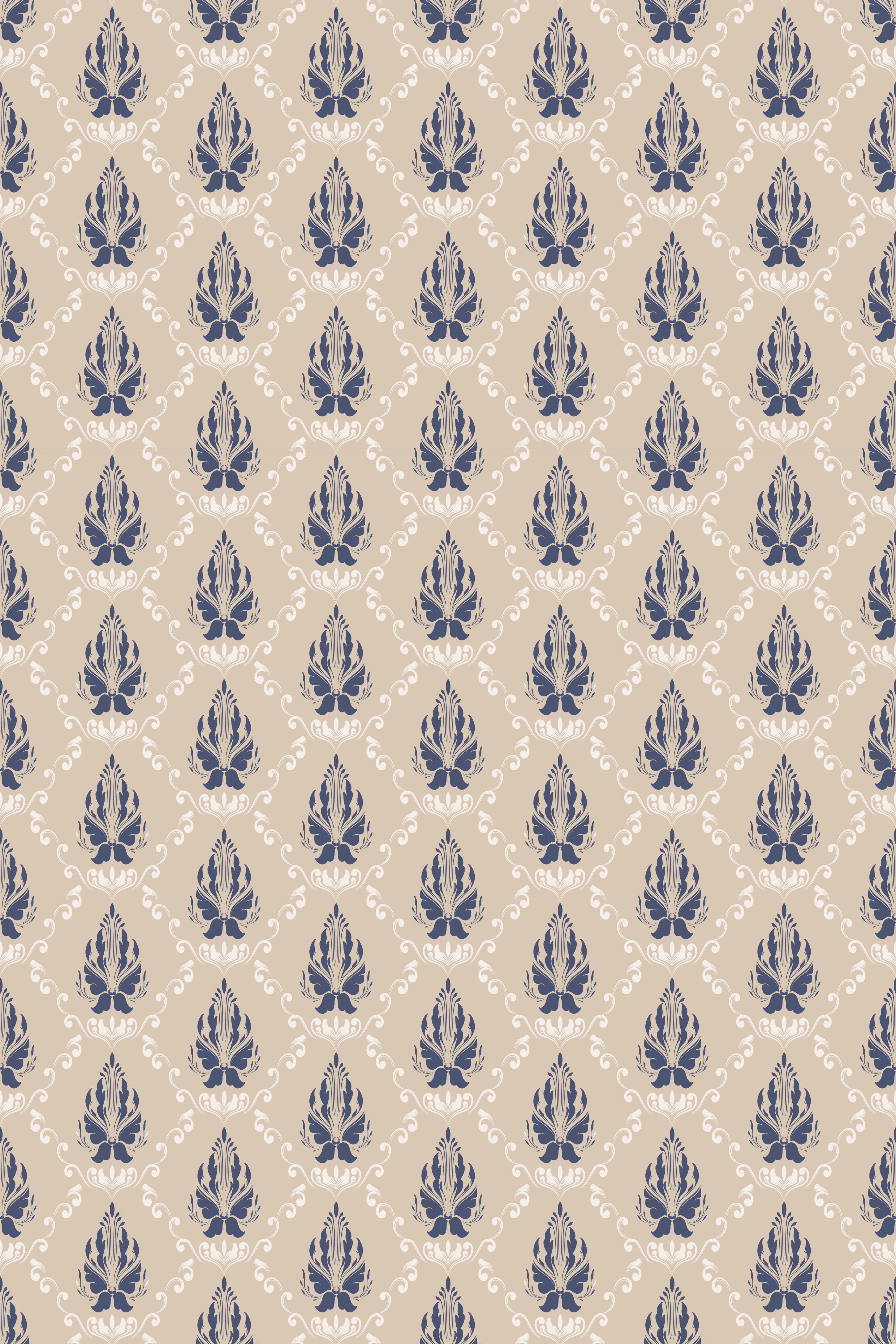 Tapis vinyle vintage pochoir - TenStickers