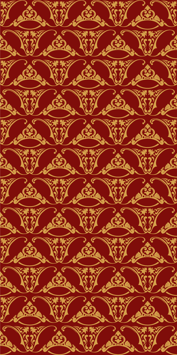 Tapis vinyle vintage design "pugin" - TenStickers