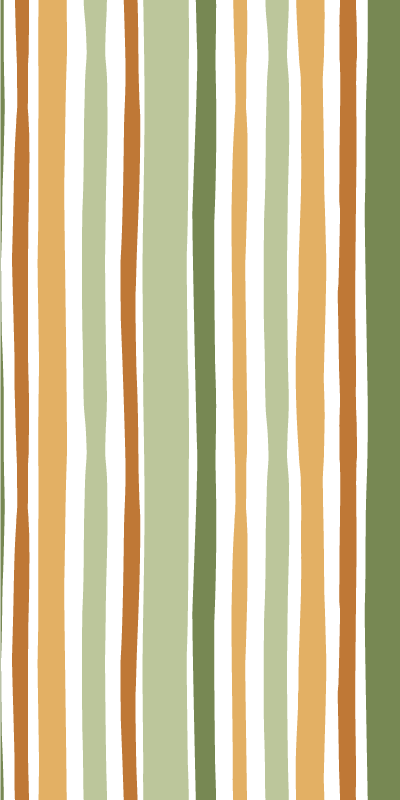 Tapis vinyle salon vert et jaune clair - TenStickers