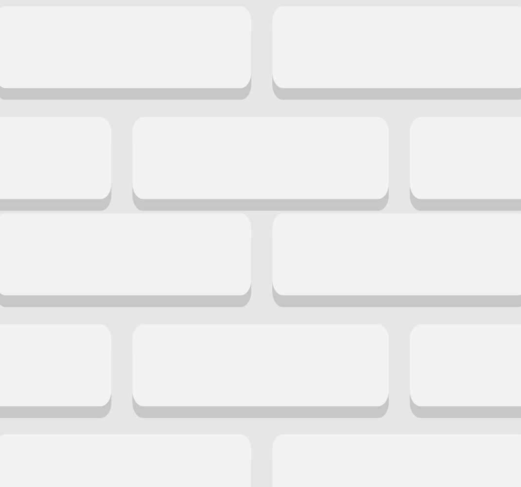 Tapis vinyle blanc briques blanches - TenStickers