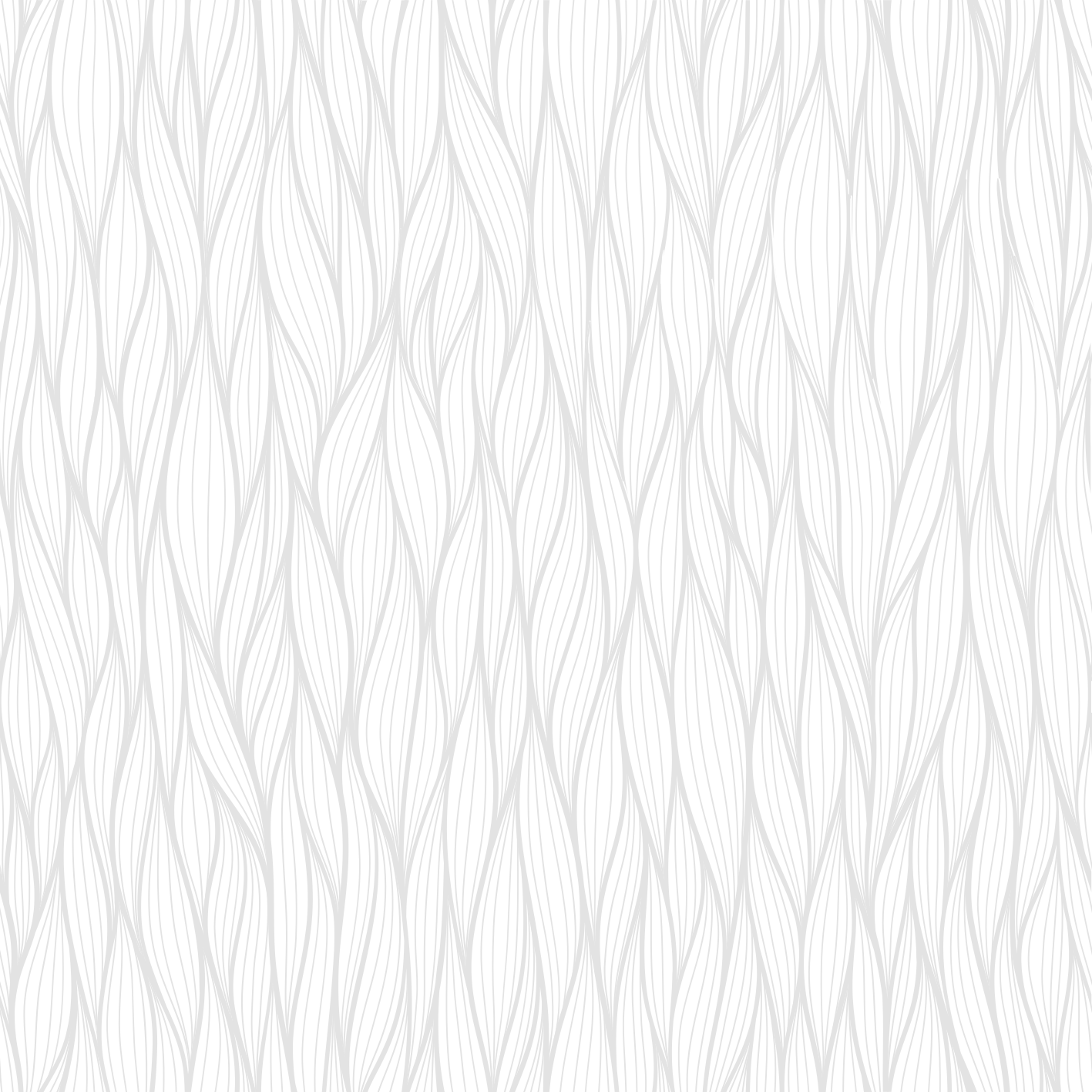 Tapis vinyle blanc à lignes ondulées - TenStickers