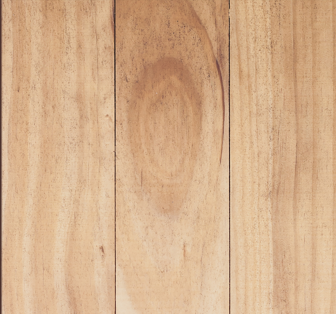 Tapis vinyle marron effet bois clair - TenStickers