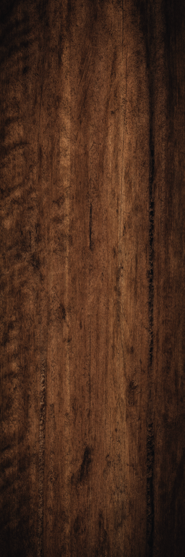Tapis vinyle marron bois brut foncé patiné - TenStickers
