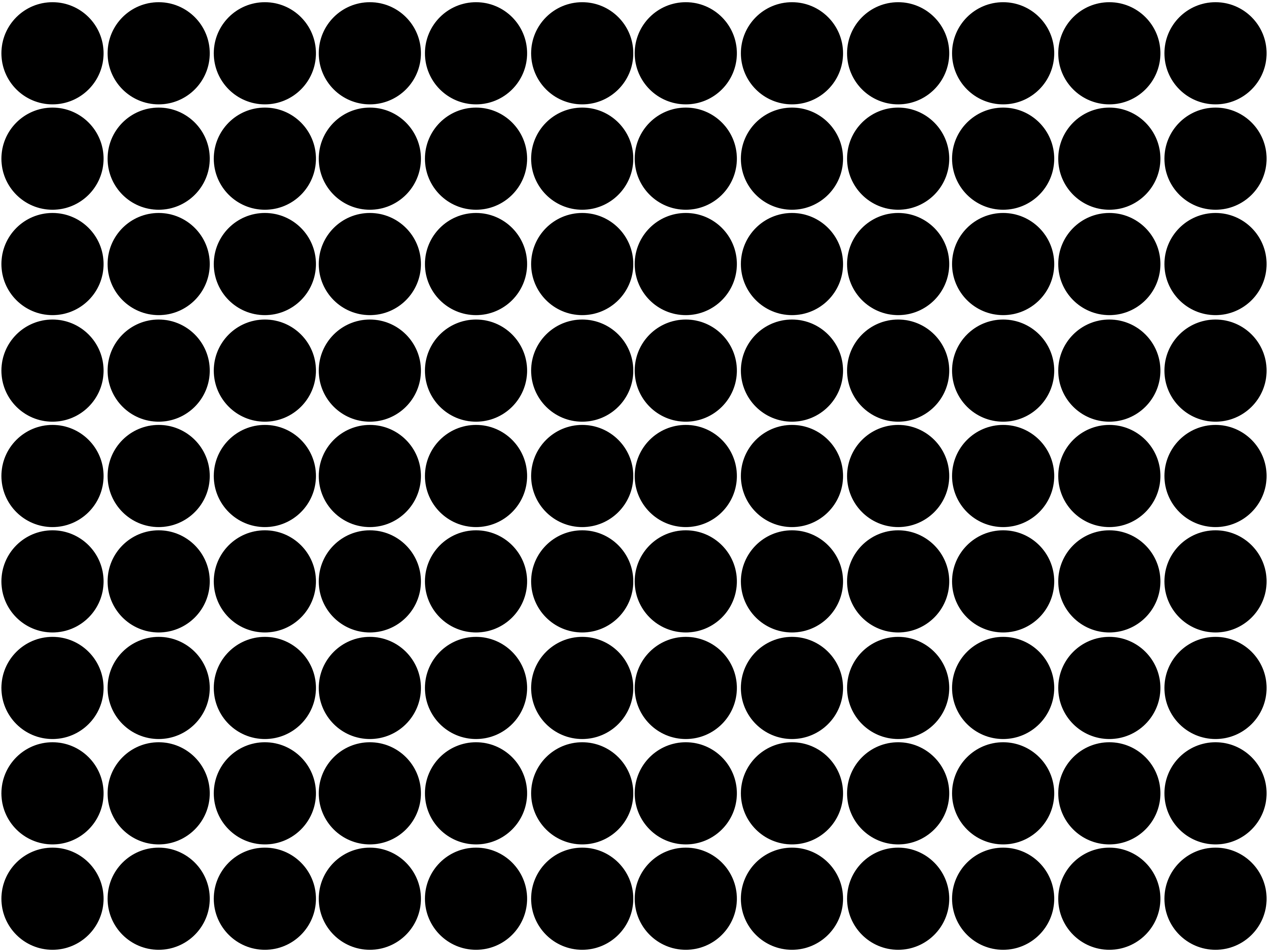 Tapis vinyle noir à motif de pois noirs - TenStickers