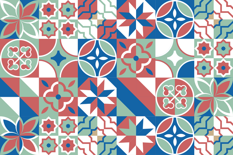 Tapis de cuisine en vinyle de différents modèles - TenStickers