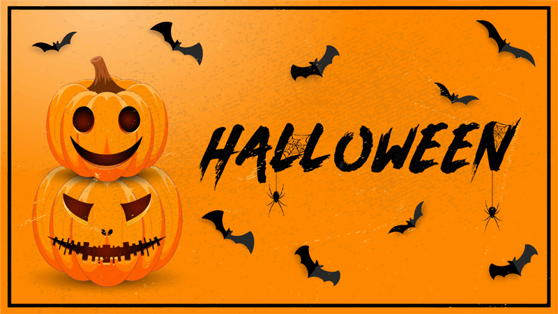 Tapis vinyle halloween célébration d'halloween - TenStickers