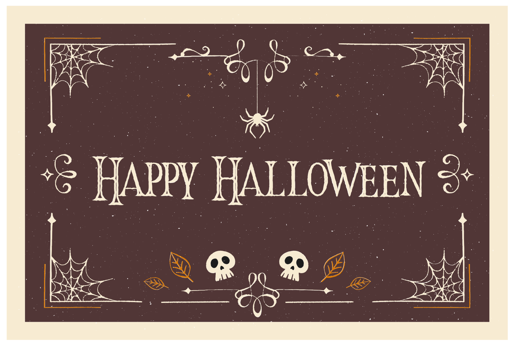 Tapis vinyle halloween thème de la fête d'halloween - TenStickers