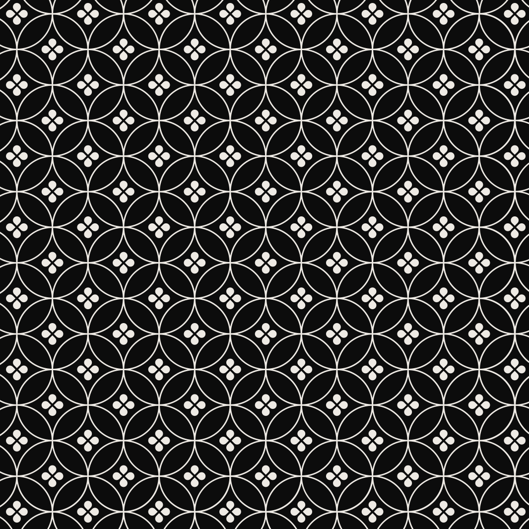 tapis vinyle carreaux Carreaux de fleurs - TenStickers