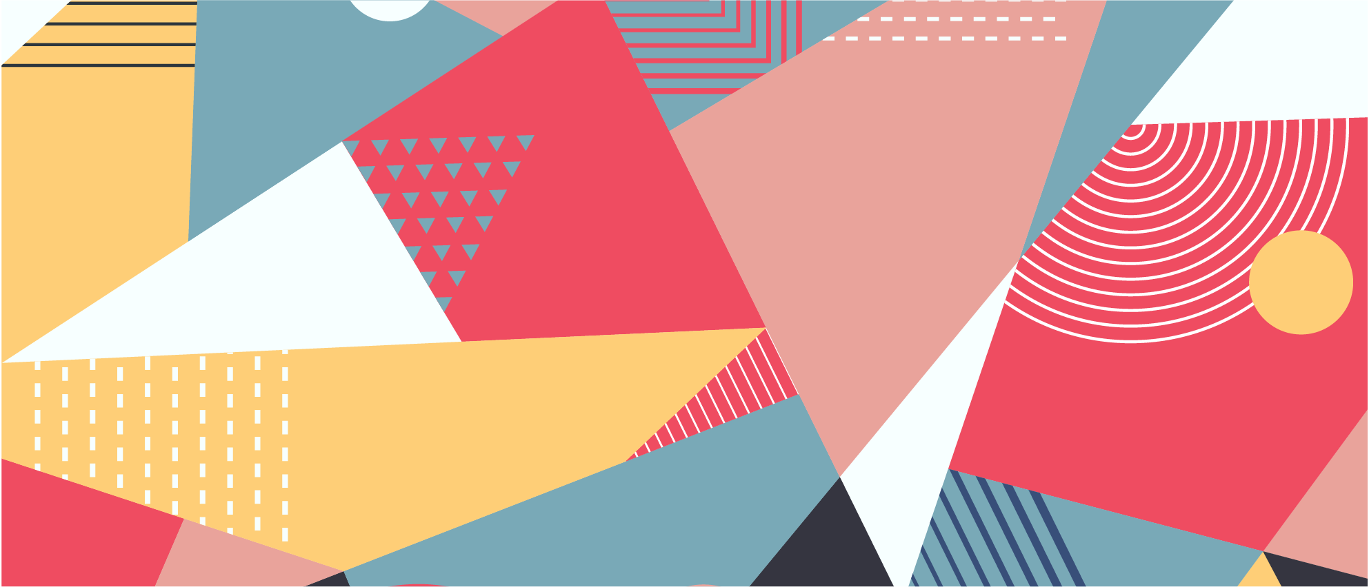 tapis vinyle geometrique coloré - TenStickers