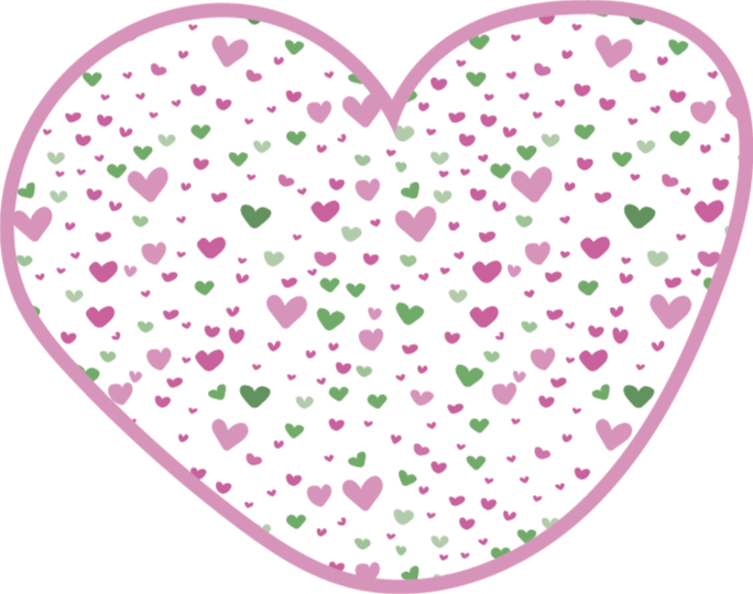 Tapis vinyle autres tapis décor à motifs de coeur - TenStickers