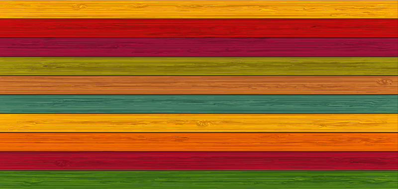 Tapis vinyle rayures sentier rayé coloré - TenStickers