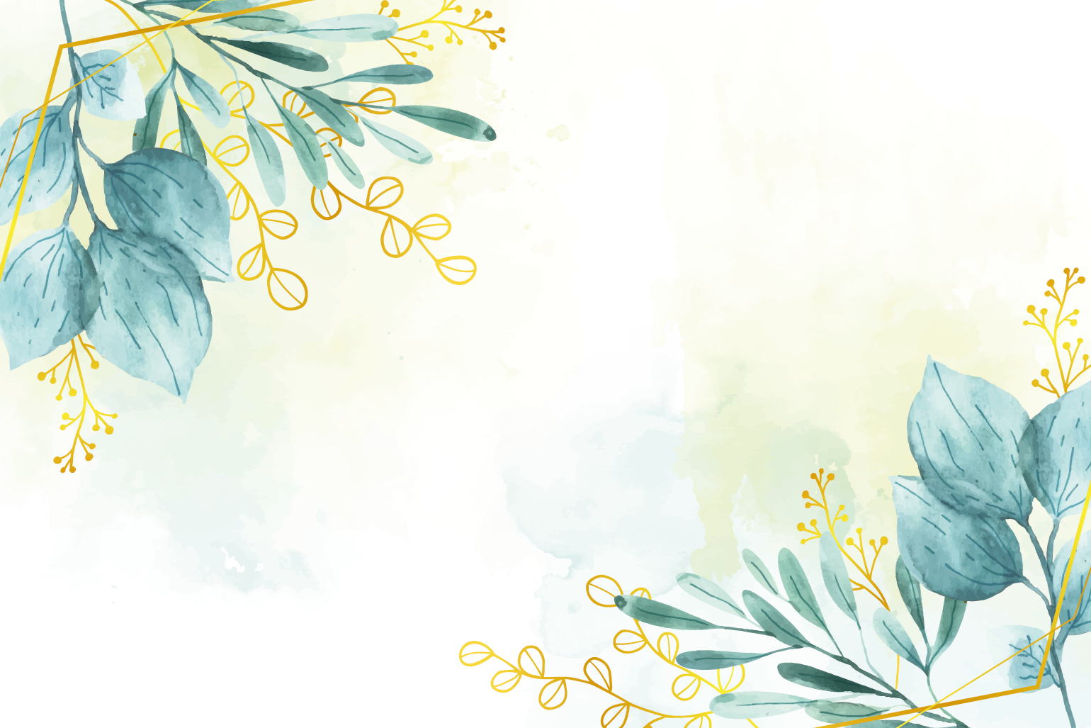 Tapis vinyle salon floral vert - TenStickers