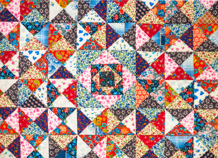tapis vinyle ethnique Patchwork turc - TenStickers