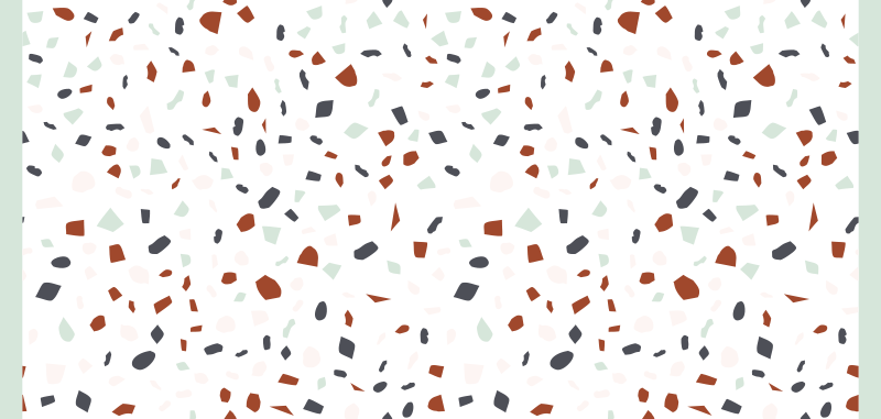 tapis vinyle mosaique de pierre - TenStickers