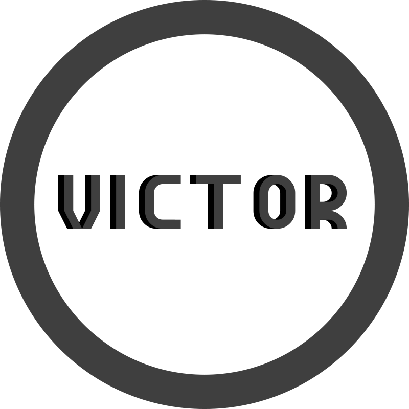 tapis vinyle avec Nom personnalisable moderne - TenStickers