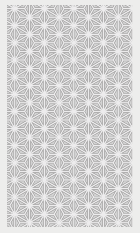 Tapis vinyle géométrique motif accentué - TenStickers