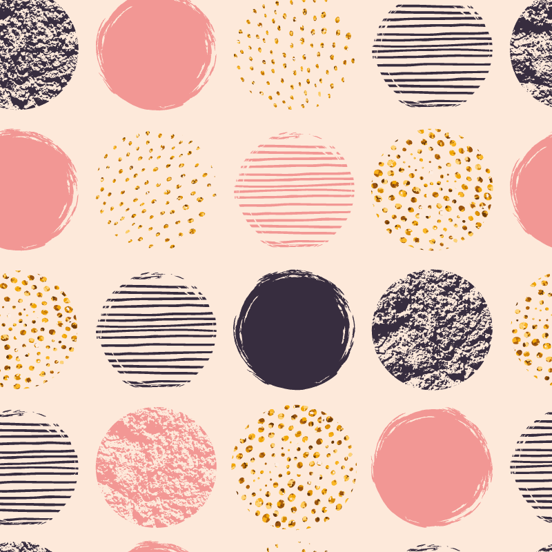 tapis vinyle pour enfants Orbites colorées - TenStickers